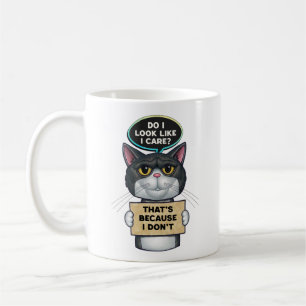 Niedlich Sarcastic Tuxedo Kitty Cat Kaffeetasse