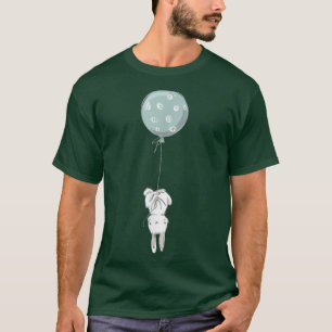 Niedlich Sassy Bunny Rabbit & Balloon Birthday & G T-Shirt