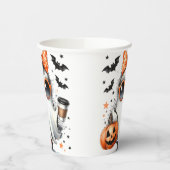 Niedlich Sassy Ghost Halloween Pappbecher (Links)