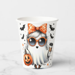 Niedlich Sassy Ghost Halloween Pappbecher