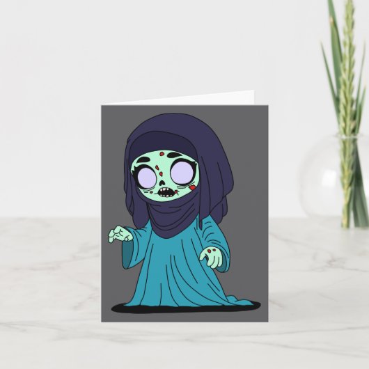 Niedlich Saudi-Arabian Zombie (Vorderseite)