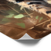 Niedlich Savannah Cat Art Print Poster (Ecke)