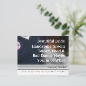 NIEDLICH Save the Date benutzerdefinierte Postkart Ankündigungspostkarte (Stehend Vorderseite)