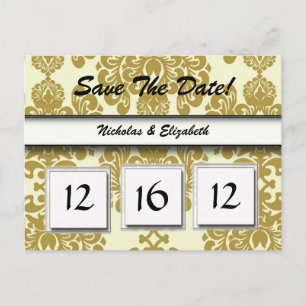 NIEDLICH Save the Date Custom Calandar Ankündigungspostkarte