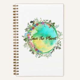 Niedlich Save the Planet Collection Spiral Noteboo Notizblock