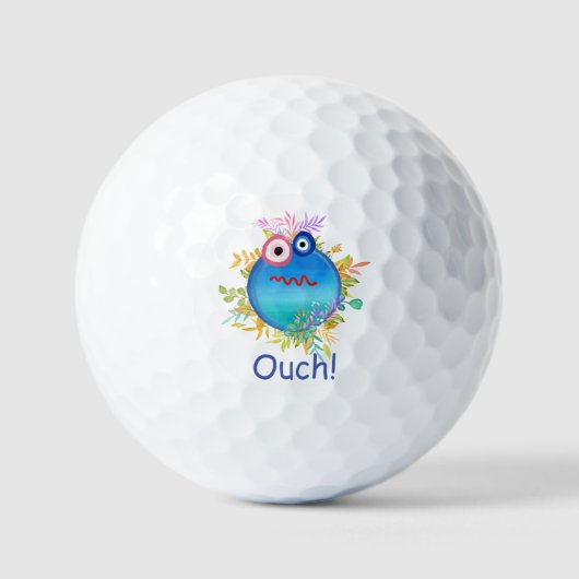 Niedlich Save the Planet Golf Balls Golfball (Vorderseite)