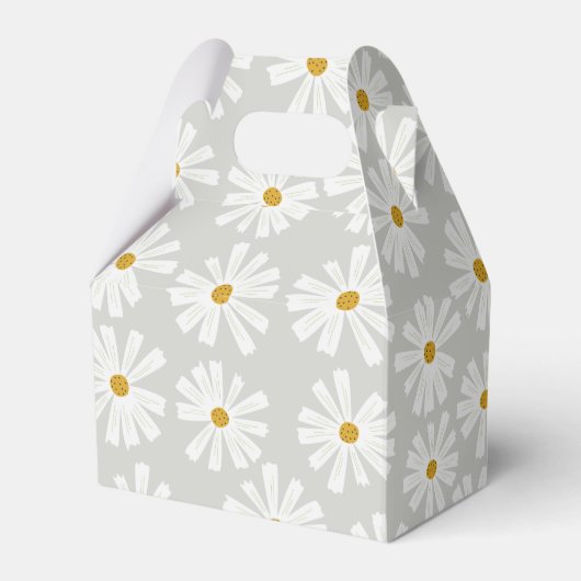 Niedlich Scandi Daisy Geschenkschachtel (Vorderseite)
