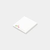 Niedlich, Schildkröten in Liebe Post-it Klebezettel (angewinkelt)