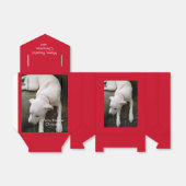 Niedlich Schlafen Friedlicher Welpen Weihnachten Geschenkschachtel (Ungefaltet)