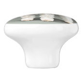 Niedlich Schnauzer Keramikknauf (Seitenansicht)