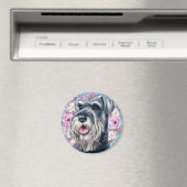 Niedlich Schnauzer Magnet (In Situ (Geschirrspüler))