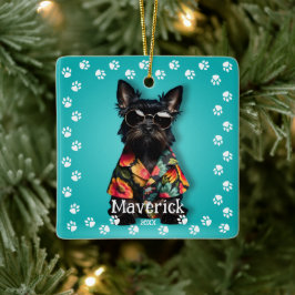 Niedlich Schnauzer Pet Keramikornament