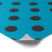 Niedlich Schnauzer und Polka Dots Geburtstag Poster (Ecke)