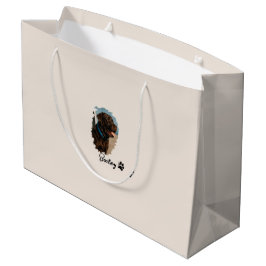 Niedlich Schokolade Labrador Hund - Bailey | Haust Große Geschenktüte