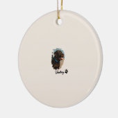 Niedlich Schokolade Labrador Hund - Bailey | Haust Keramik Ornament (Links)