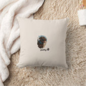 Niedlich Schokolade Labrador Hund - Bailey | Haust Kissen (Decke)