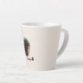 Niedlich Schokolade Labrador Hund - Bailey | Haust Milchtasse (Rechte Ecke)