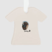 Niedlich Schokolade Labrador Hund - Bailey | Haust Ornament (Vorderseite)