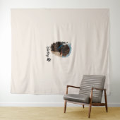 Niedlich Schokolade Labrador Hund - Bailey | Haust Wandteppich (Beispiel (Horizontal))