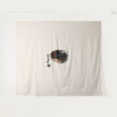 Niedlich Schokolade Labrador Hund - Bailey | Haust Wandteppich (Vorderseite (Horizontal))