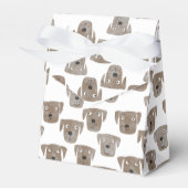 Niedlich Schokolade Labrador Retriever Dog Geschenkschachtel (Vorderseite)