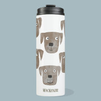 Niedlich Schokolade Labrador Retriever Dog Persona