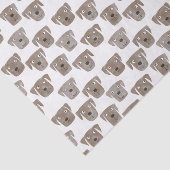 Niedlich Schokolade Labrador Retriever Dog Seidenpapier (Ausschnitt)