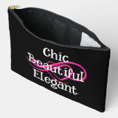 Niedlich, Schön, Elegant Groß Zubehörtasche (Offen)