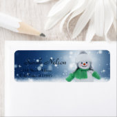 Niedlich, schöner Schneemann (Insitu)