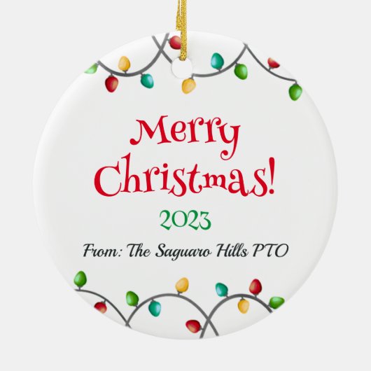 Niedlich School Busfahrer Vielen Dank für Ihr Gesc Keramik Ornament (Hinten)