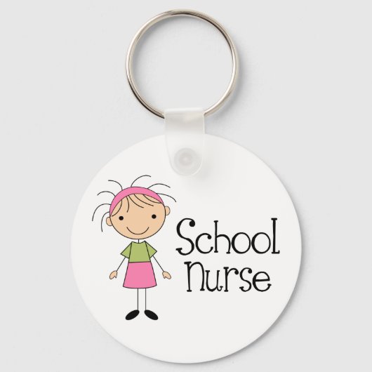 Niedlich School Nurse Schlüsselanhänger (Vorderseite)