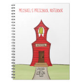 Niedlich School Personalisiert Keepake Notizblock (Vorderseite)