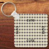 NIEDLICH- SCHWARZ- UND Hellgelber SCHLÜSSELANHÄNGE Schlüsselanhänger (Vorderseite)