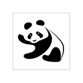 Niedlich Schwarz/Weiß Gummistempel (Prägung)