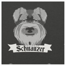 Niedlich Schwarz-Weiß-Schnauzer