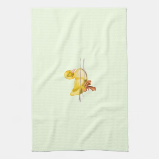 Niedlich Schwebende Duschküche Handtuch (Vertikal)