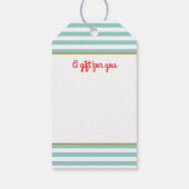 Niedlich Scottie Dog Weihnachts-Individuelle Name  Geschenkanhänger (Rückseite)