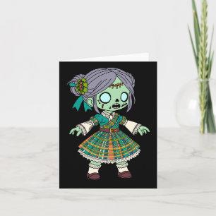 Niedlich Scottish Zombie Girl