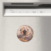 Niedlich Sea Otter Kühlschrank Magnet Geschenk (In Situ (Geschirrspüler))