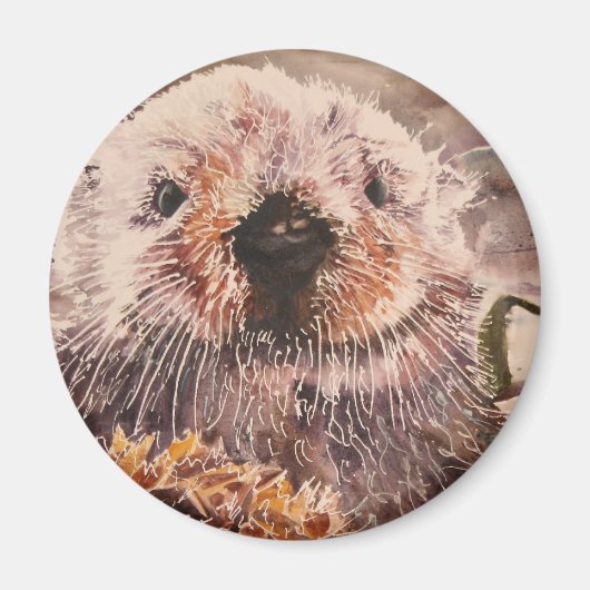 Niedlich Sea Otter Kühlschrank Magnet Geschenk (Vorne)