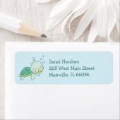 Niedlich Sea Turtle Baby Shower Kawaii (Insitu)