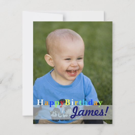 Niedlich Segelboot - Einladung zum Geburtstag - Ju (Rückseite)