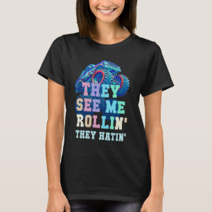 Niedlich SEHEN SIE MICH ROLLIN' Monster Trucks Sch T-Shirt