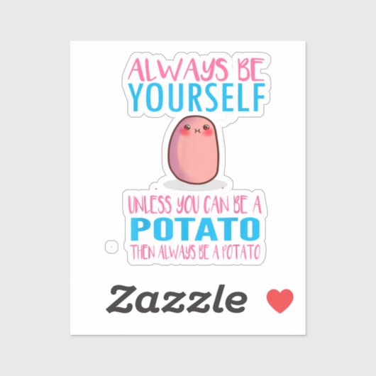 Niedlich Seien Sie immer selber, es sei denn, Sie  Aufkleber (Blatt)