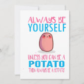 Niedlich Seien Sie immer selber, es sei denn, Sie  Einladung (Vorderseite)