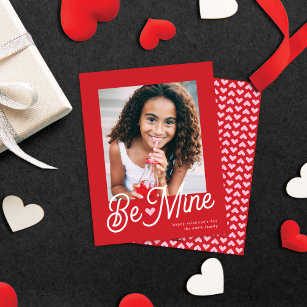 Niedlich sein Herzstück Valentine Unterricht Fotok Mitteilungskarte