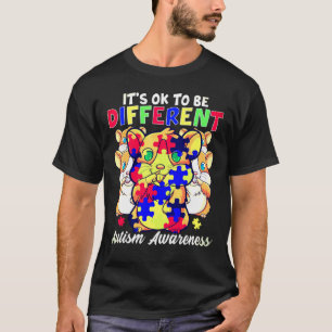 Niedlich sein Ok, um ein anderes Autismus Bewussts T-Shirt