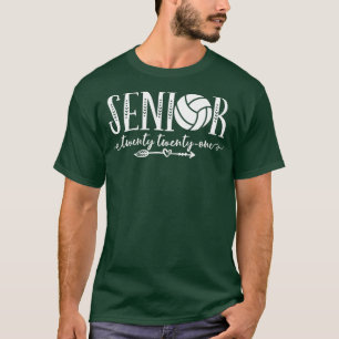 Niedlich Senior Volleyball-Team 2021 Zwanzig T-Shirt