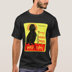Niedlich Shannon Spaniel Irish Water Spaniel Dog A T-Shirt