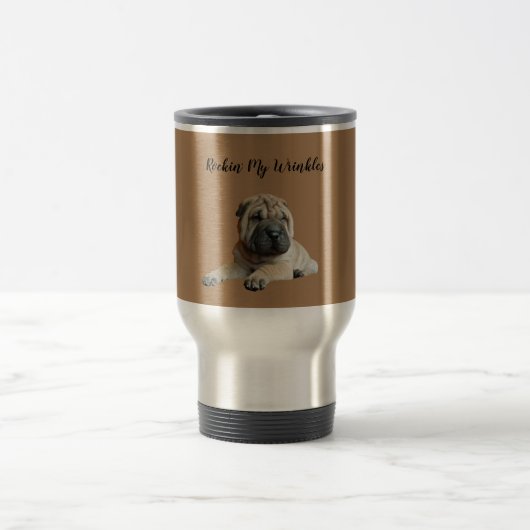 Niedlich Shar Pei Travel Mug Reisebecher (Mittel)
